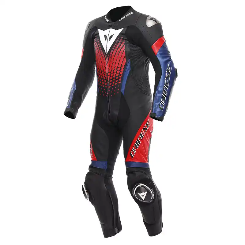 Subito Disponibile Tuta Dainese Laguna Seca 6 Perforated blu rosso-48