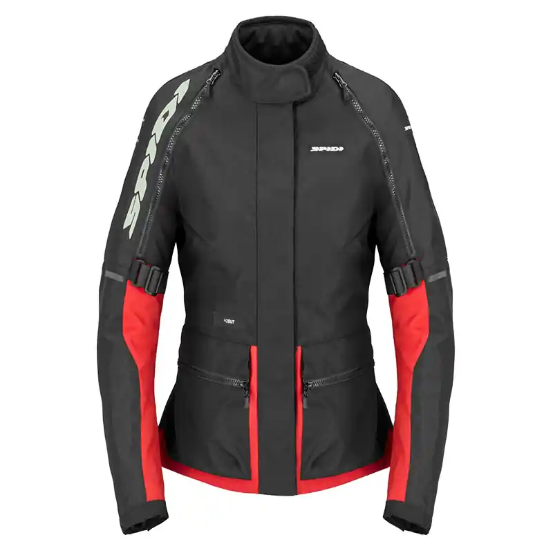 Giacca Donna Spidi Ridemaster H2Out rosso-XS Consegna Rapida