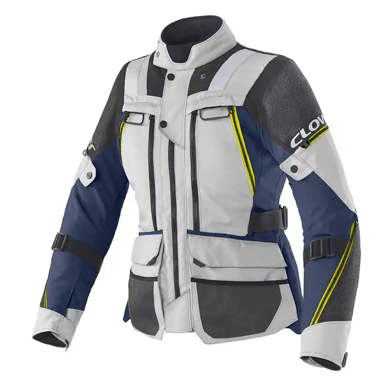 Giacca Donna Clover Outland 3 Wp grigio blu-XS Prezzo Conveniente