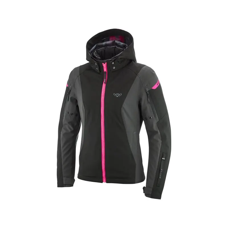 Offerta Limitata Giacca Donna Ixon Burning antracite rosa-XS