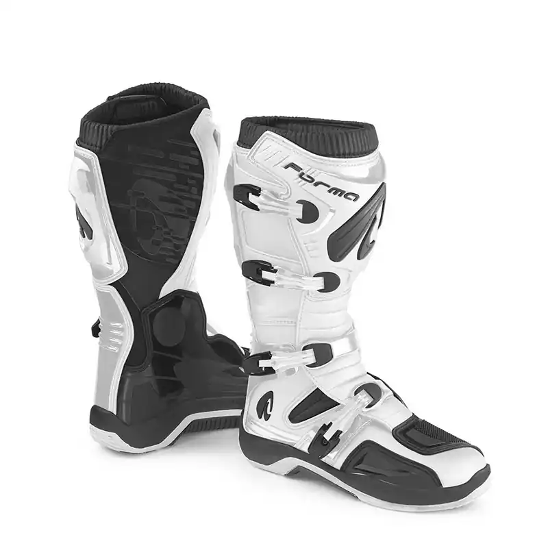 Stivali Forma Traction bianco nero-41 Spedizione Espresso
