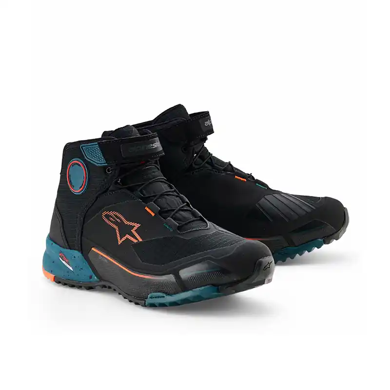 Promozione Scarpe Alpinestars Cr X Drystar petrol arancio-6