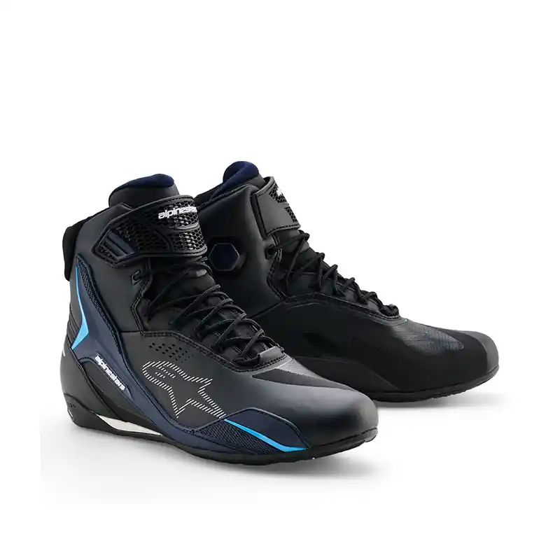 Prezzo Ridotto Scarpe Alpinestars Faster-4 Drystar navy cyan-7,5