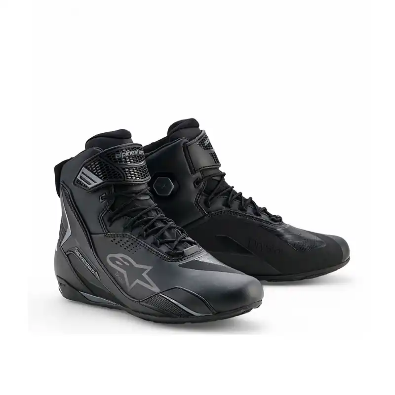 Scarpe Alpinestars Faster-4 Drystar nero grigio-7,5 Di Tendenza