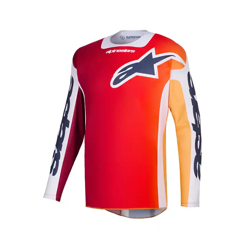 Occasione Imperdibile Maglia Alpinestars Racer Portl 2026 rosso-S
