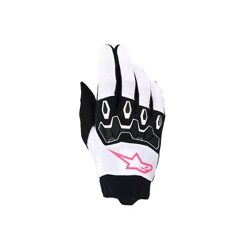 Consegna Rapida Guanti Alpinestars Stella Full Bore V2 bianco rosa-M