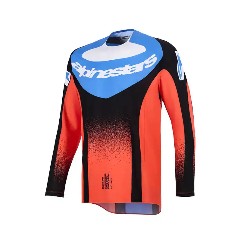Compra Oggi Stesso Maglia Alpinestars Techstar Knif 2026 arancio blu-S