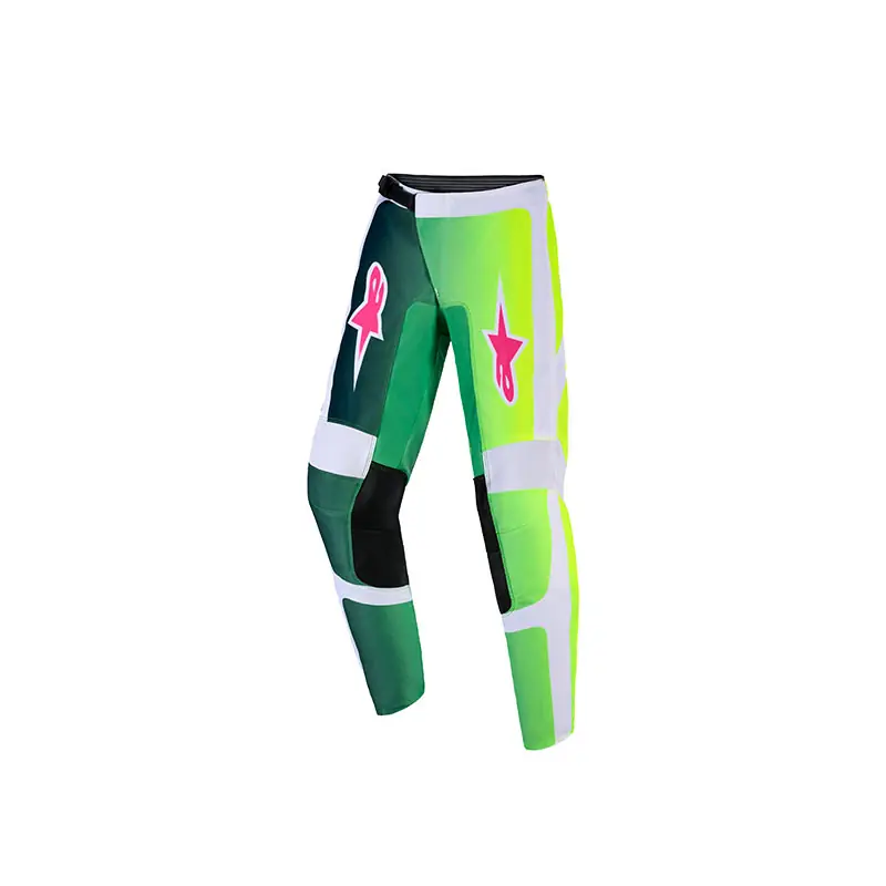 Pantaloni Alpinestars Youth Fluid Portl verde-22 Solo Oggi