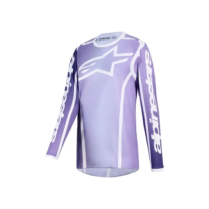 Maglia Alpinestars Stella Fluid Apex violet-M Nuovo Arrivo