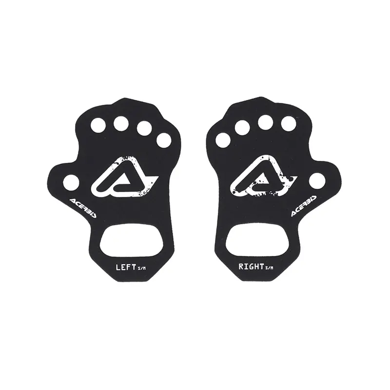 Spedizione Espresso Acerbis Rinforzo Palmino nero bianco-S/M