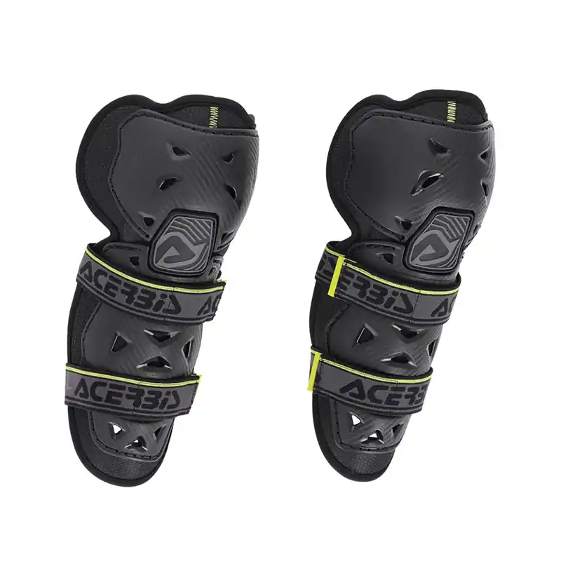 Ginocchiere Bimbo Acerbis Kid Profile 2.0 nero giallo- Offerta Speciale