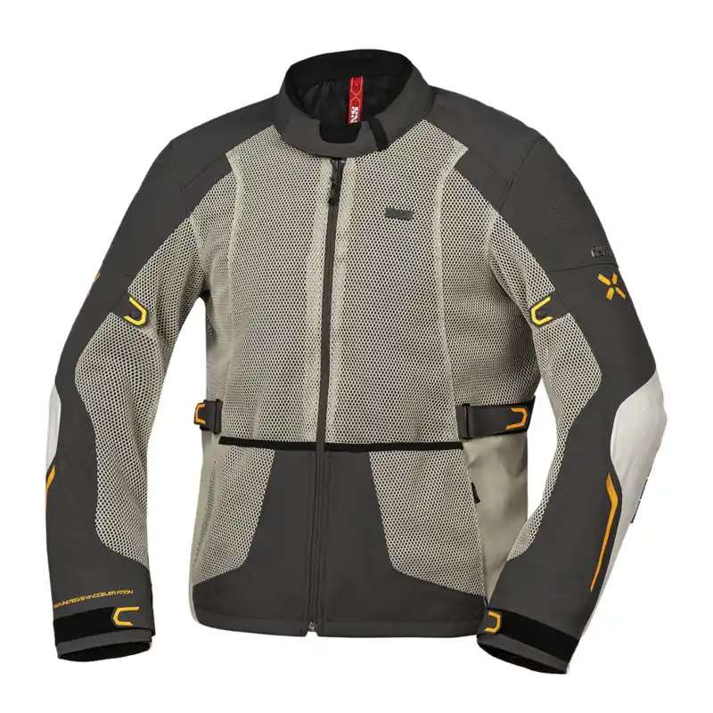 Giacca Ixs Tourster-BigAir 1.0 grigio arancio-XS Pagamento Sicuro