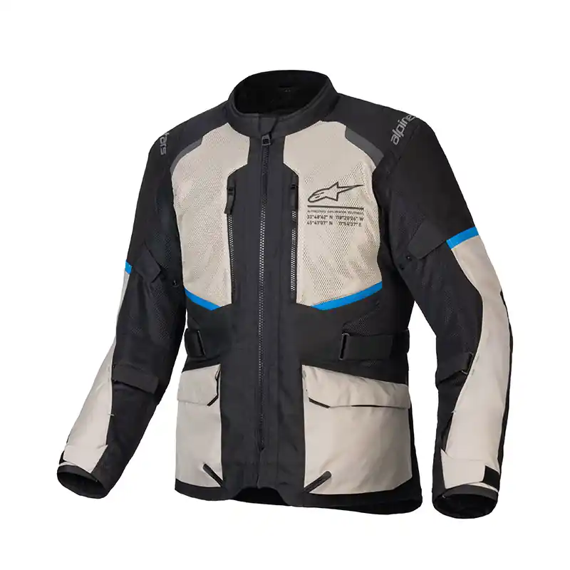 Giacca Alpinestars Andes Air Drystar grigio blu-S Acquista Ora