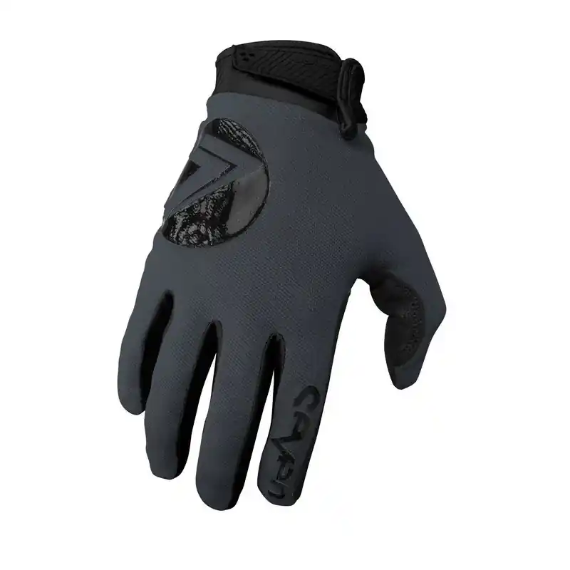 Guanti Seven MX Annex 7 DOT charcoal nero-S Super Prezzo