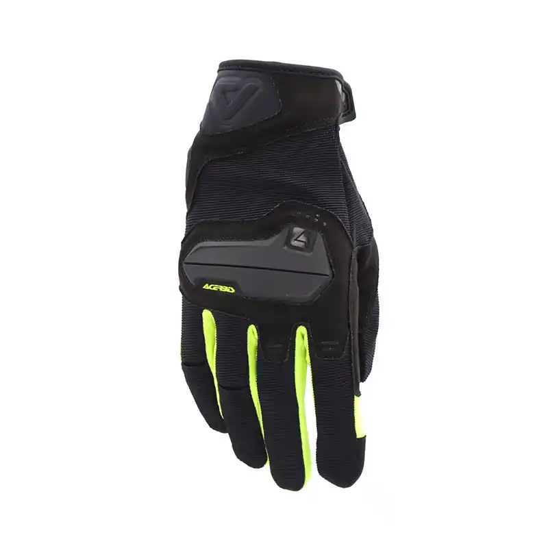 Guanti Acerbis CE X-Street nero giallo-XS Spedito Oggi