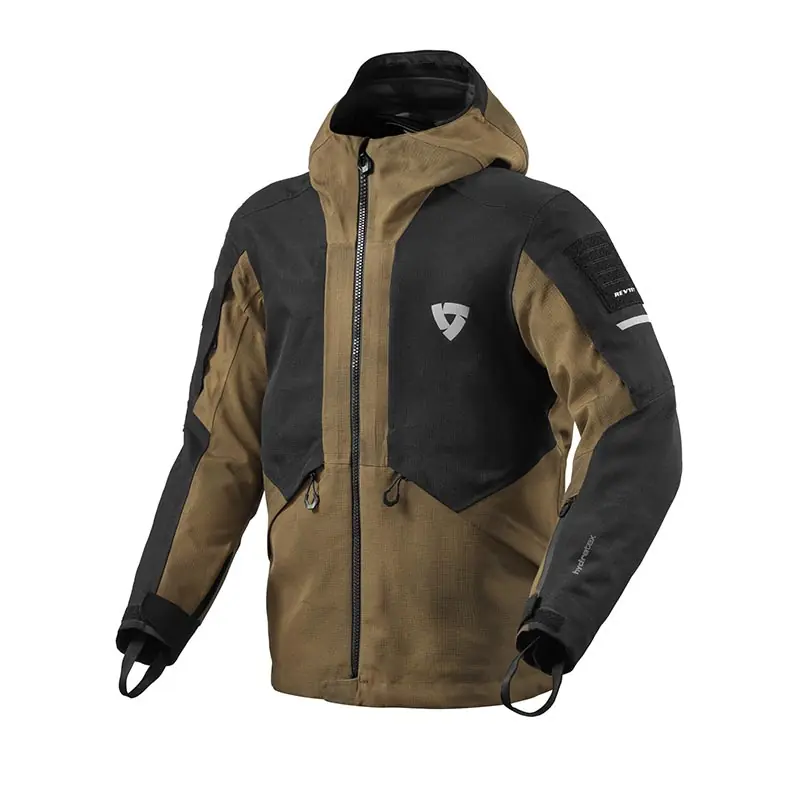 Spedito Oggi Giacca Rev'It Tectonic H2O nero marrone-S