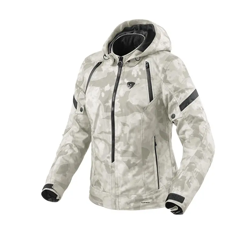 Giacca Donna Rev'It Flare 3 H2O camo bianco-EU-34 Soddisfatti O Rimborsati