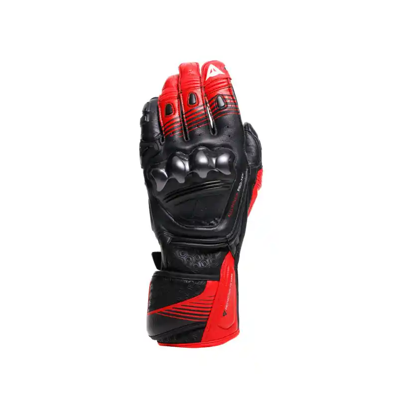 Guanti Dainese Fiero Metal rosso lava-XL Professionale