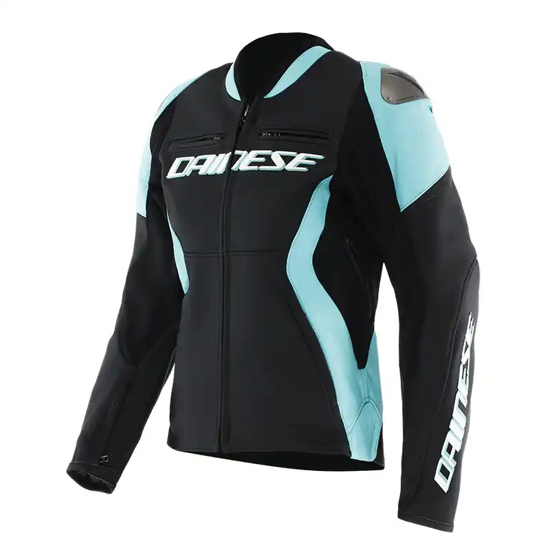 Giacca Pelle Donna Dainese Racing 5 WMN water-38 Nuovo Arrivo