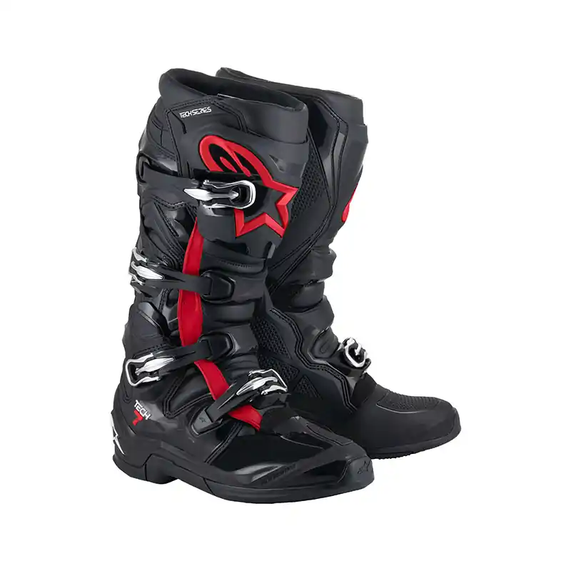 Prezzo Di Fabbrica Stivali Alpinestars Tech 7 25 nero rosso-5
