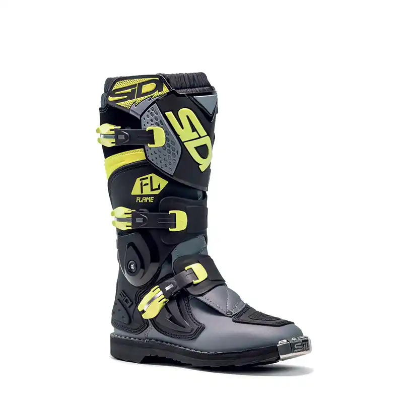 Subito Disponibile Stivali Sidi Flame Bimbo nero giallo-31