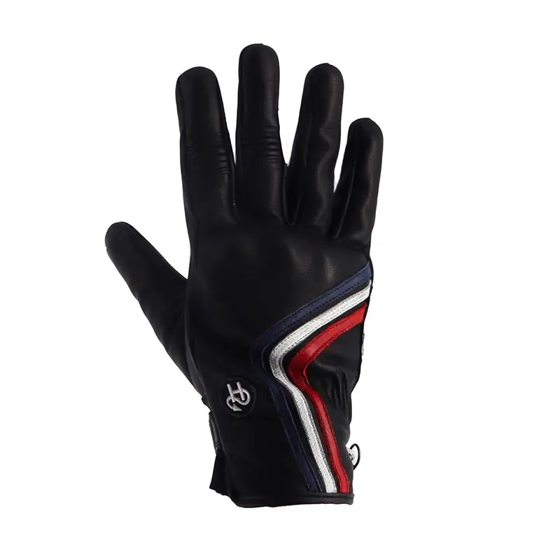Guanti Pelle Helstons Line Ete nero-8 Promozione Esclusiva