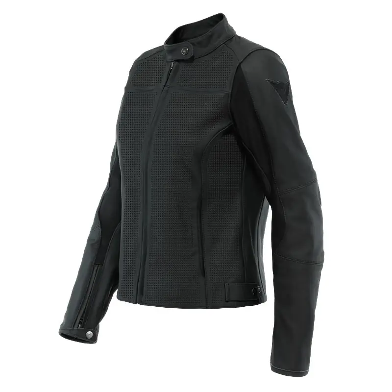 Giacca Pelle Donna Dainese Razon 2 Perforated nero-40 Ultima Occasione