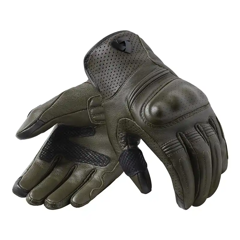 Guanti Rev'it Monster 3 verde scuro-2XL Occasione