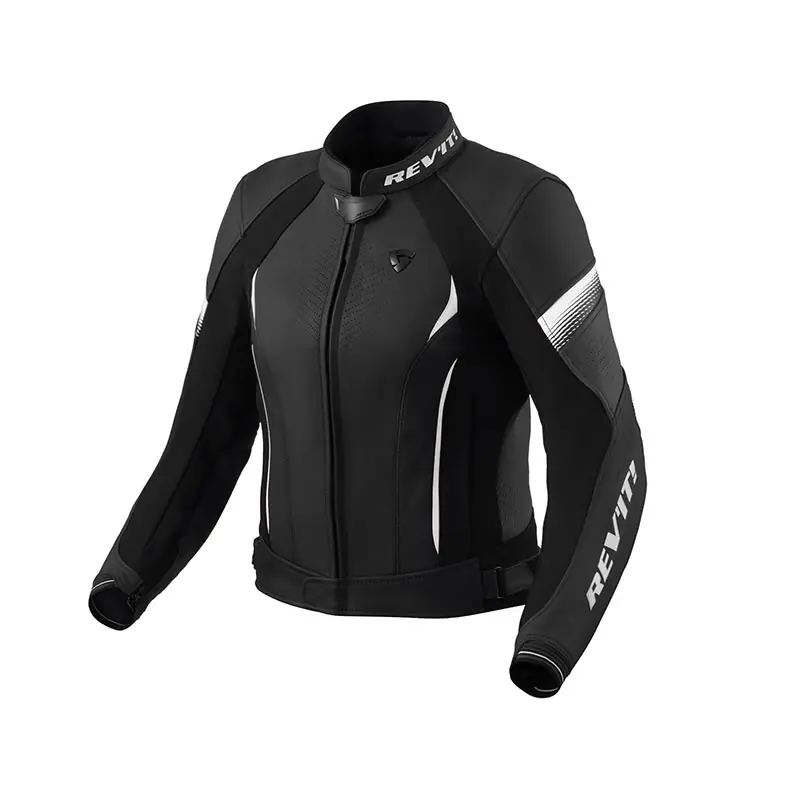 Prezzo Ridotto Giacca Donna Rev'It Xena 4 nero bianco-EU-46
