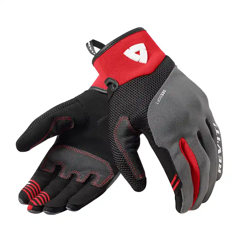 Guanti Donna Rev'It Endo grigio rosso-XS Più Venduto