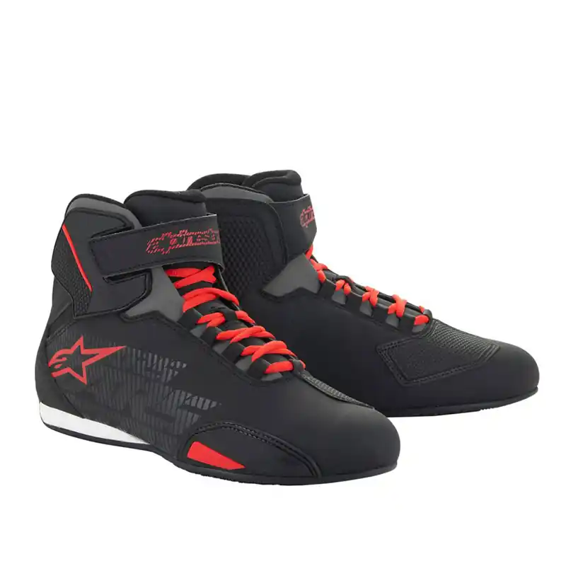 Prezzo Scontato Scarpe Alpinestars Sektor nero bright rosso-7