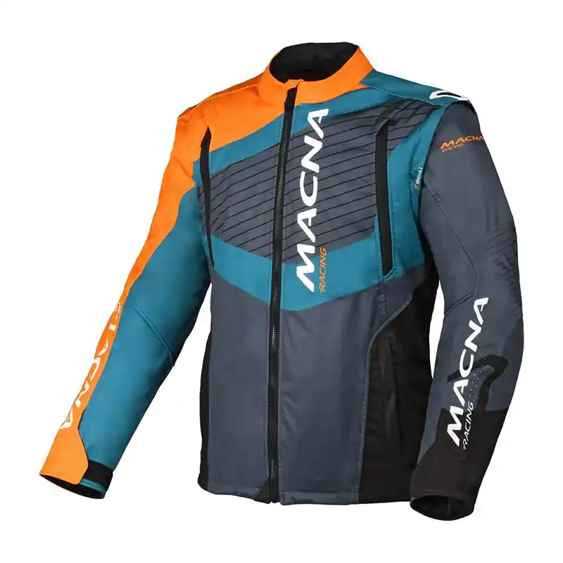 Affare Giacca Macna Crest arancio grigio blu-S