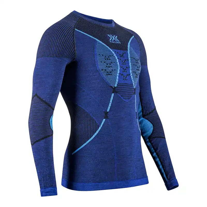 Maglia X-Bionic Merino ocean blu-S Spedizione Espresso