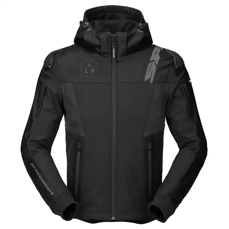 Giacca Spidi Hoodie Warrior nero-S Spedito Oggi