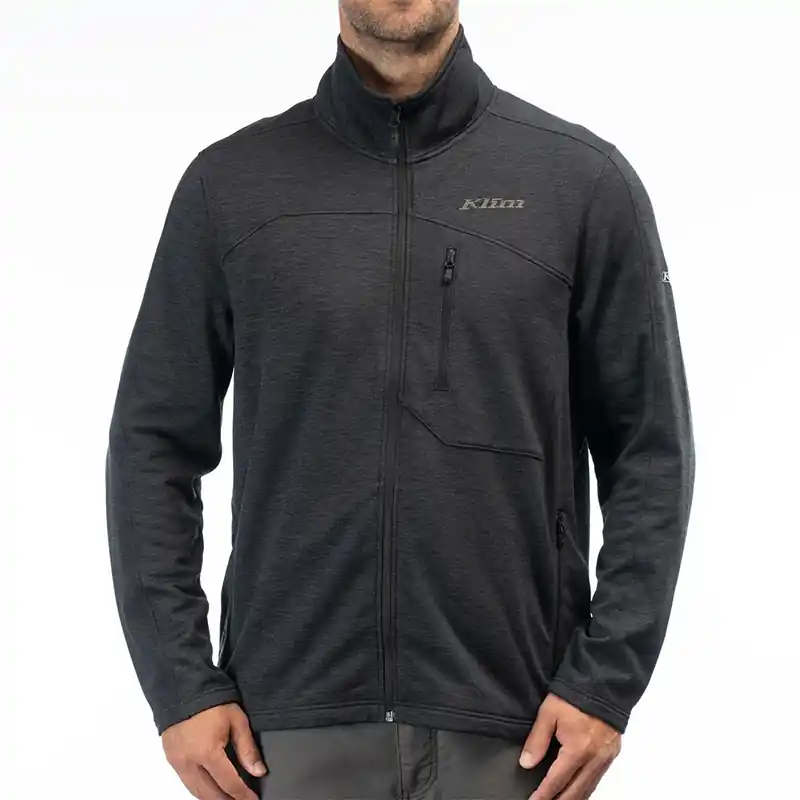 Giacca Klim Echo Wool Fleece nero-M Ultima Occasione