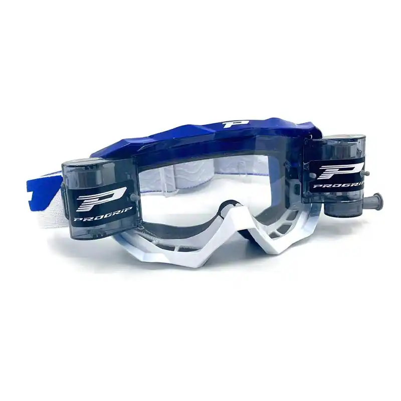 Nuovo Arrivo Maschera Progrip 3200 RO Roll Off blu bianco-