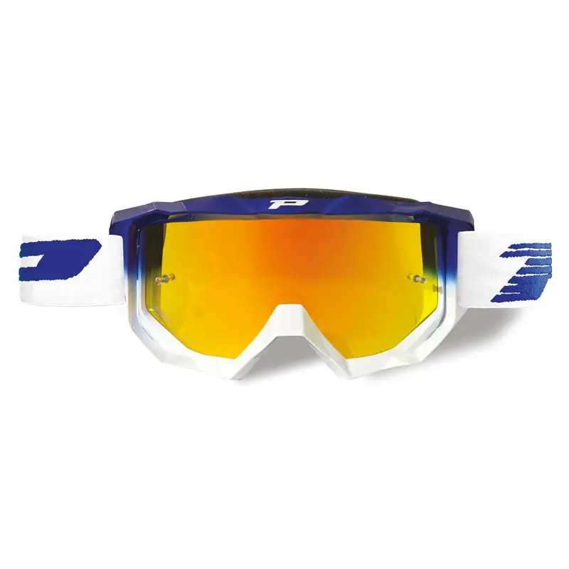 Maschera Progrip 3200FL blu bianco arancio- Consegna Rapida