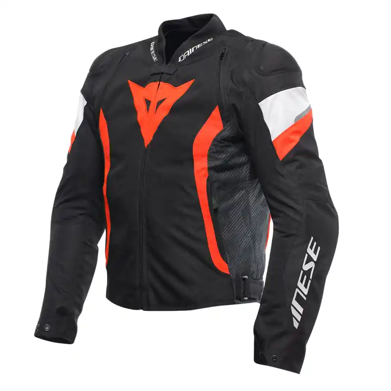 Affare Giacca Dainese Avro 5 Tex nero rosso fluo-48