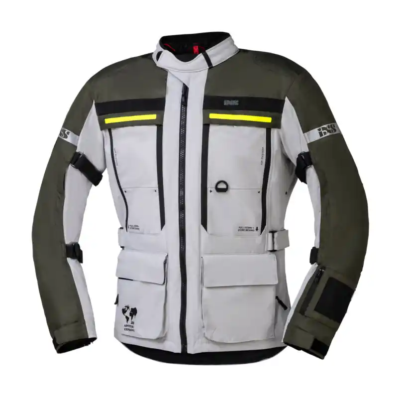 Giacca IXS Montevideo-Air 3.0 grigio oliva-L Più Venduto