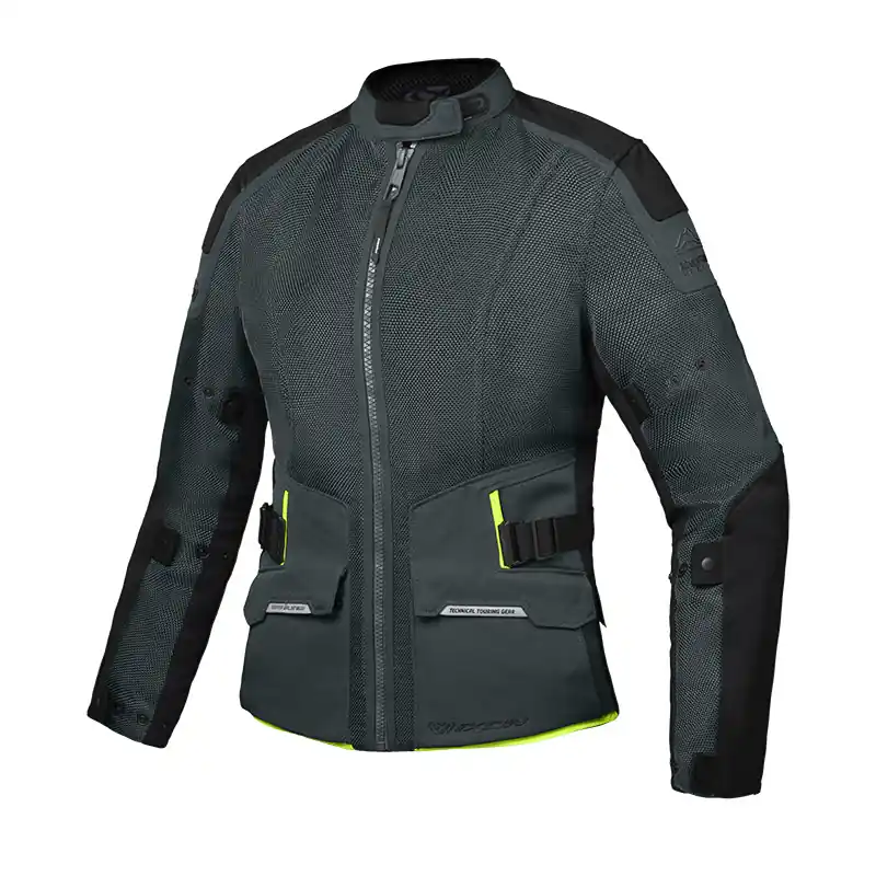 Saldi Giacca Donna Ixon M-Njord verde nero giallo-XS