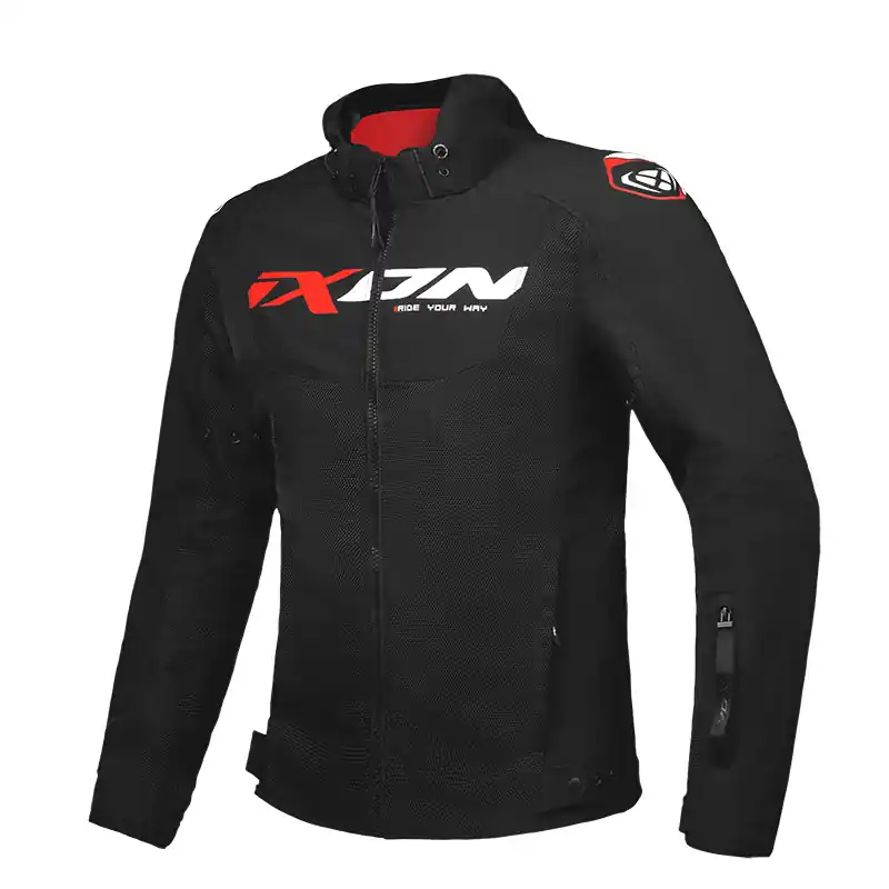 Direttamente Dal Produttore Giacca Ixon Fierce nero bianco rosso-S