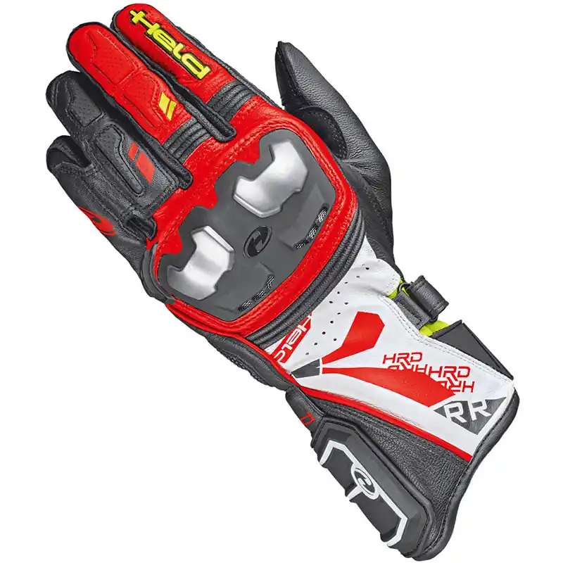 Nuova Collezione Guanti Held Akira RR nero bianco rosso-7