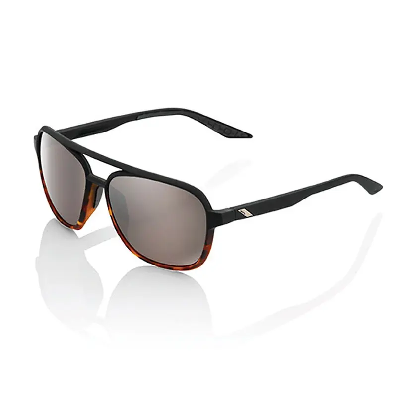 Consegna Rapida Occhiali 100% Konnor Matte Translucent Fade marrone-