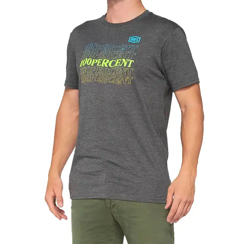 100% Silva T Shirt charcoal heather-S Soddisfatti O Rimborsati