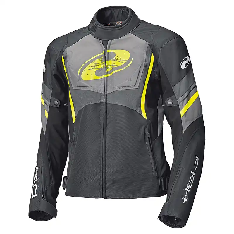 Novità Giacca Held Baxley nero giallo fluo-S