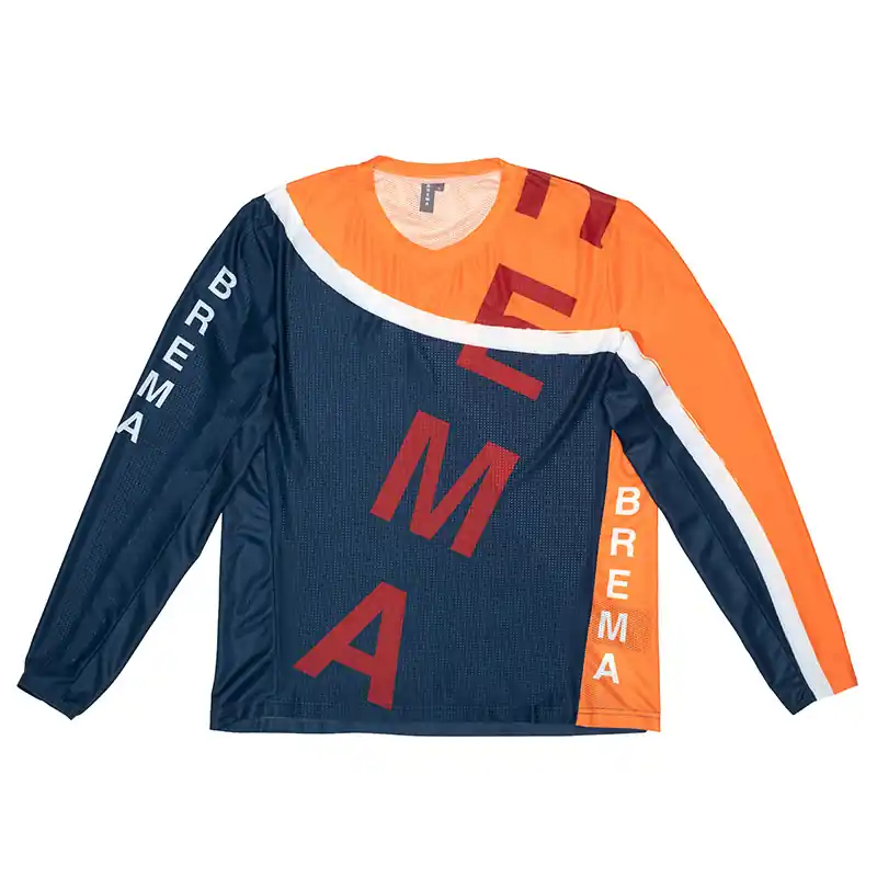 Popolare Maglia Brema Valli XR-S Evo navy arancio-S