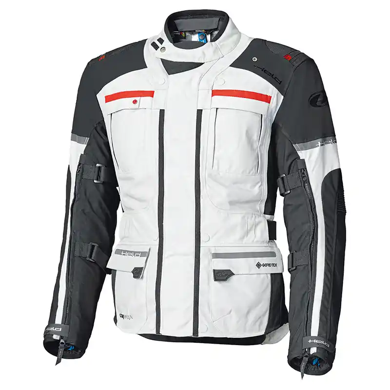 Offerta Lampo Giacca Held Carese Evo Big grigio rosso-B-L