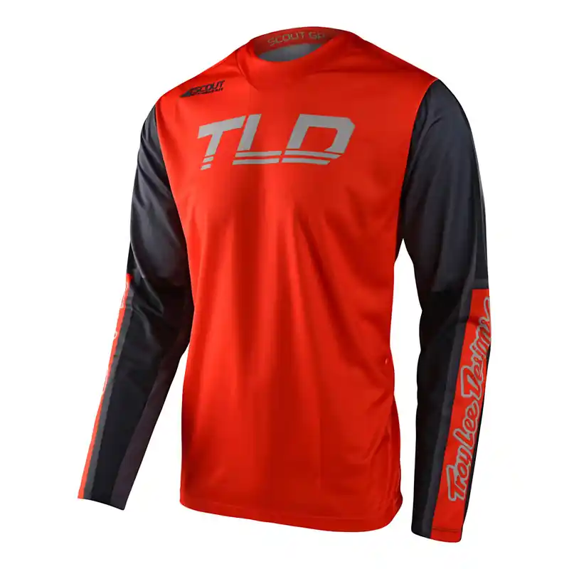 Non Perdere Maglia Troy Lee Designs Scout Gp Recon arancio-S