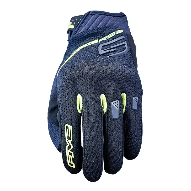 Guanti Five RS3 Evo Airflow nero gisllo fluo-S Prezzo Ridotto