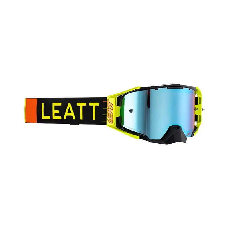 Più Venduto Maschera Leatt Velocity 6.5 Iriz 2023 giallo-